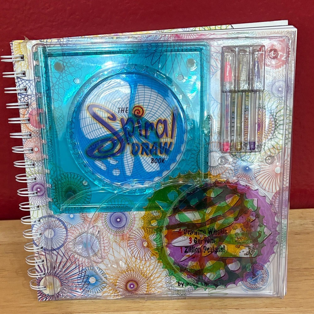Spiral Draw Book by Klutz - Multicolor Learning Toy